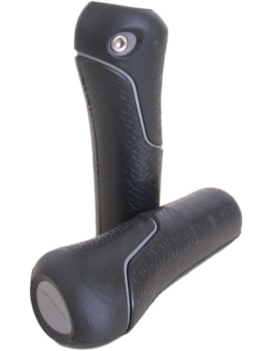 Griffe Satz Gazelle Hybride - schwarz mit silberen Linie