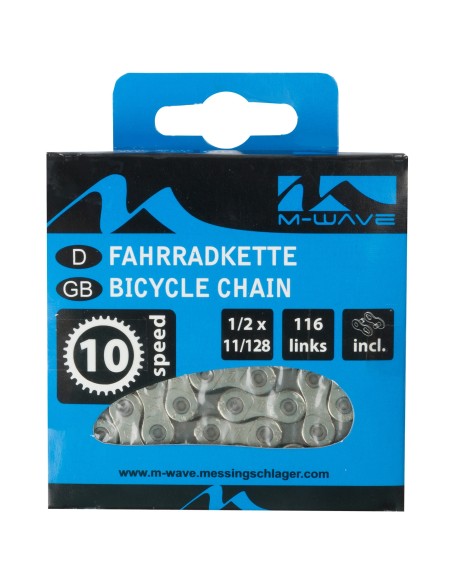 Kette 10 fach M-Wave 1/2 x 11/128" - 116 Glieder