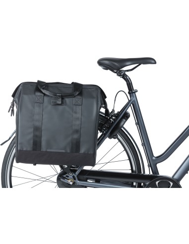 Fahrradtasche Basil Grand Tarpaulin 23 Liter 34 x 19 x 35 cm - Schwarz