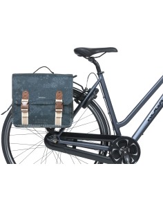 Doppelpacktasche Basil Bohème MIK 35 Liter 37 x 15 x 37 cm - Blau