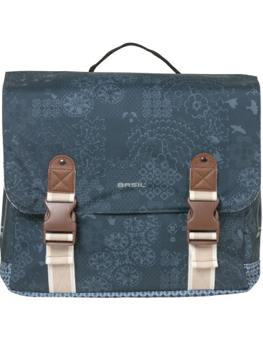 Doppelpacktasche Basil Bohème MIK 35 Liter 37 x 15 x 37 cm - Blau