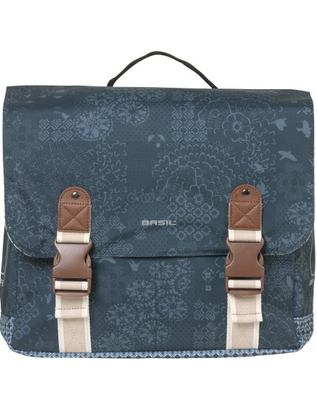 Doppelpacktasche Basil Bohème MIK 35 Liter 37 x 15 x 37 cm - Blau