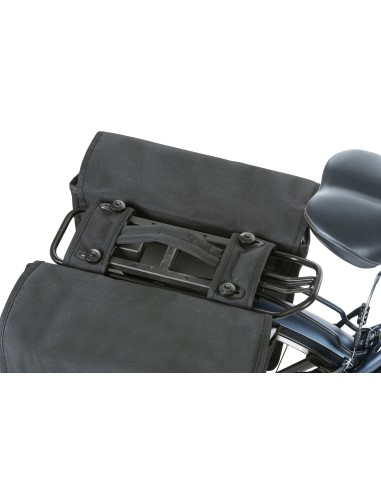 Doppelpacktasche Basil Go Double MIK 32 Liter 33 x 16 x 38 cm - Solid Black