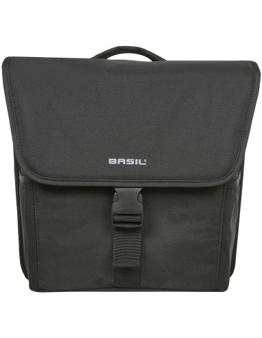 Doppelpacktasche Basil Go Double MIK 32 Liter 33 x 16 x 38 cm - Solid Black