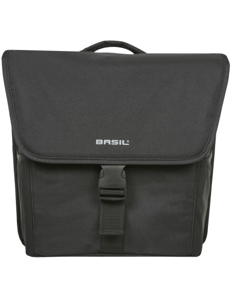 Doppelpacktasche Basil Go Double MIK 32 Liter 33 x 16 x 38 cm - Solid Black