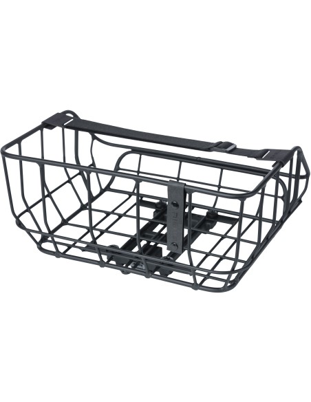 Fahrradkorb Basil Portland Rear MIK 25 liter 43 x 36 x 22 cm - Mattschwarz