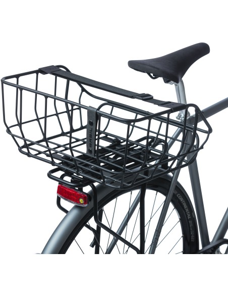 Fahrradkorb Basil Portland Rear MIK 25 liter 43 x 36 x 22 cm - Mattschwarz