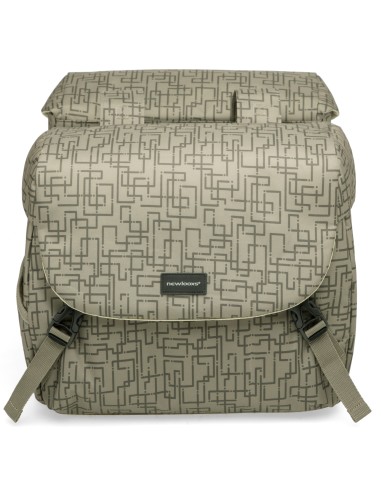 Doppelpacktasche New Looxs Mondi Joy Double MIK 38 Liter 2x 37 x 16 x 32 cm - Ivy Walnut