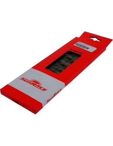 Kette 8 fach Sunrace CNM84 - Silber