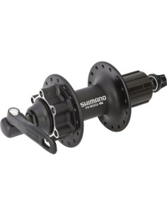 Hinterradnabe 8/9/10 fach Shimano FH-M525 - 32 Löcher - 6 Schrauben Scheibenbremshalterung - Schwarz