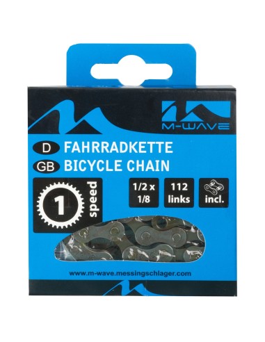 Kette M-Wave Single Speed / Nabenschaltung - 112 Glieder