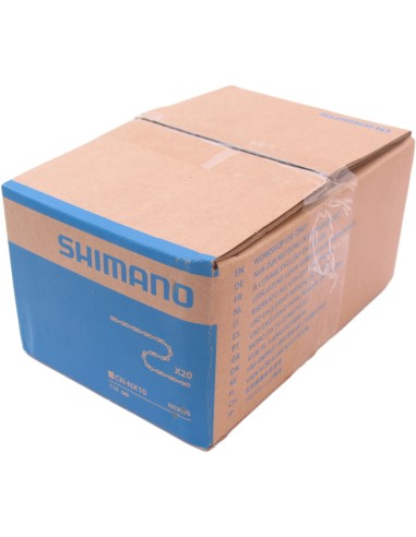 Kette 1 fach Shimano Nexus NX10 Edelstahl 1/2" x 1/8" - 114 Glieder (Werkstattpackung à 20 Stück)
