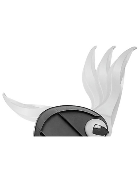 Kindersitz für Hinten Polisport Wallaby Evo DeLuxe Rahmenbefestigung (FF) - Dunkelgrau/Silber