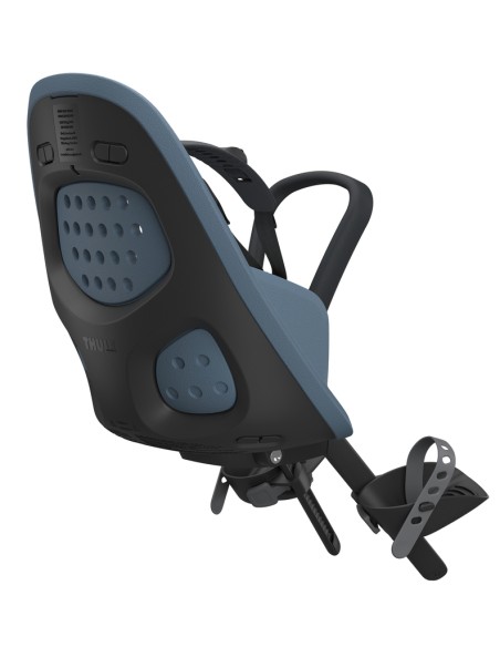 Kindersitz für Vorne Thule Yepp 2 Mini mit Mini SlimFit-Adapter - Aegean Blue