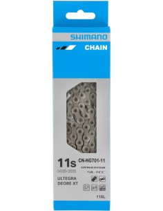 Kette 11 fach Shimano HG701 Ultegra / Deore XT mit 138 Glieder - Race/MTB/E-bike
