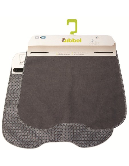 Qibbel Stylingsets des Windschutzes Canvas - Elements Faded Blue