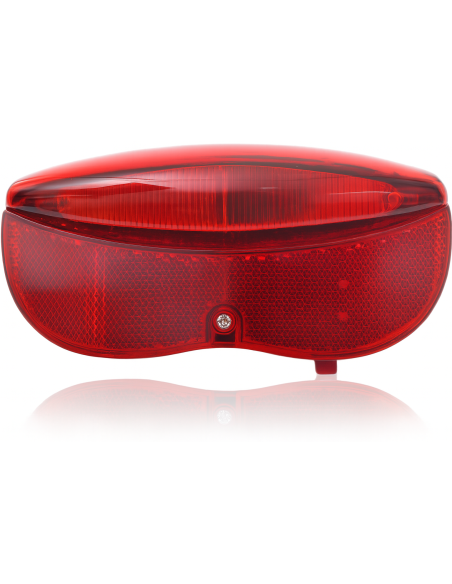 Rücklicht Edge City Luxe - 3 leds mit Batterien - 80mm