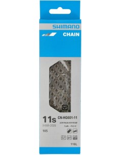 Kette 11 fach Shimano HG601 105 Race/MTB/E-bike mit Quick Link - 116 Glieder