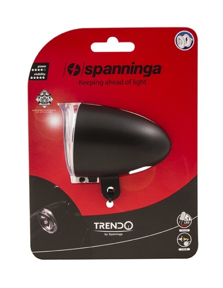 Scheinwerfer Spanninga Trendo XB - Schwarz (blister)