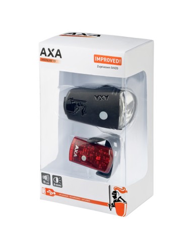 Lichtanlage AXA Greenline 40  - USB aufladbar