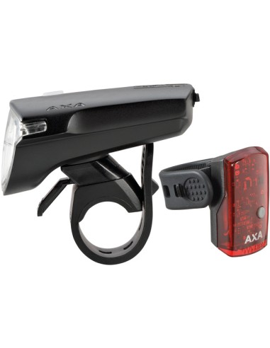 Lichtanlage AXA Greenline 40  - USB aufladbar