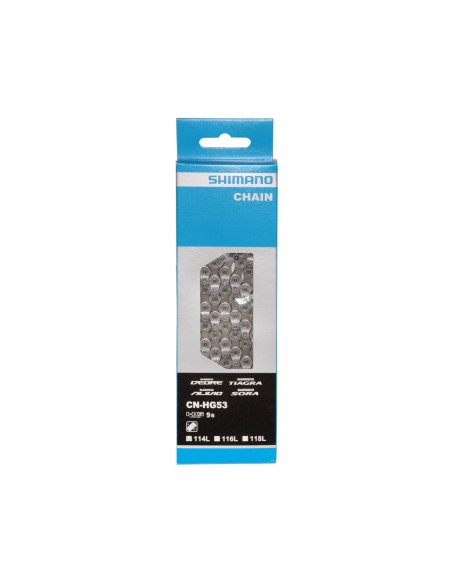 Kette 9 fach Shimano HG53 Deore/LX/Tiagra - 116 Glieder