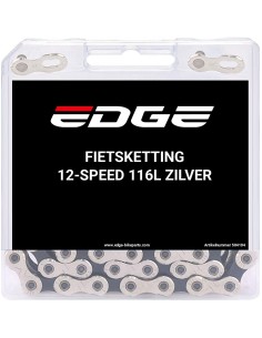 Kette 12 fach Edge CHN-006 mit 116 Glieder - Silber