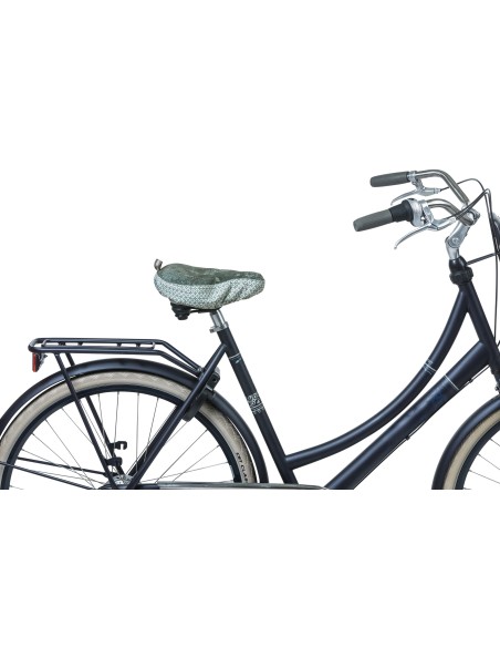 Satteldecke Basil Bohème 28 x 23 x 1 cm - Grün