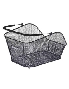 Fahrradkorb für hinten Basil Icon M Multi System 46 x 34 x 25 cm - Schwarz