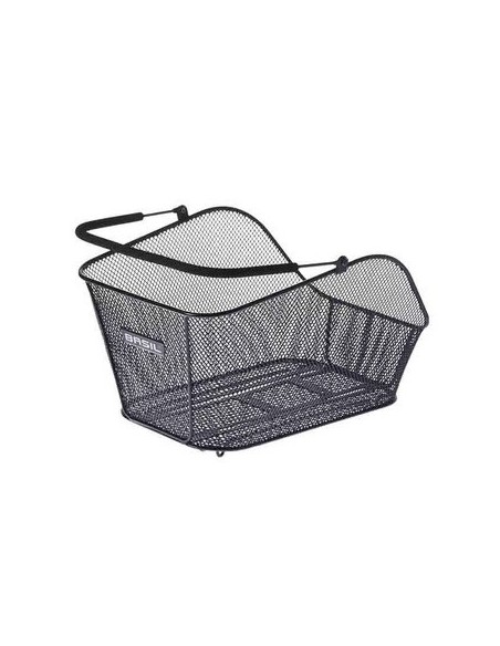 Fahrradkorb für hinten Basil Icon M Multi System 46 x 34 x 25 cm - Schwarz