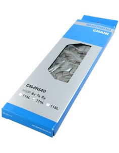Kette 6/7/8 fach Shimano CNHG40  mit Quick Link - 116 Glieder