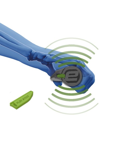 Griffe Satz Ergotec EG-Active Flex - Links 135mm / Rechts 88mm - Schwarz