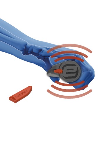 Griffe Satz Ergotec EG-Active Flex - Links 135mm / Rechts 88mm - Schwarz