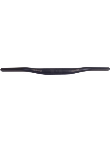 Lenker Ergotec Ladytown ø31.8 mm x 620 mm Höhe: 16mm - Schwarz Sandgestrahlt