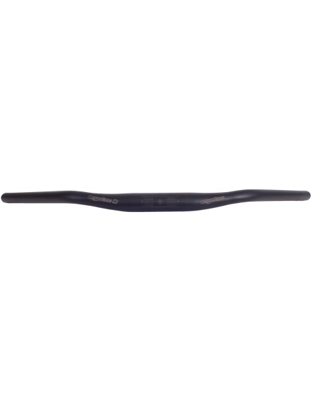 Lenker Ergotec Ladytown ø31.8 mm x 620 mm Höhe: 16mm - Schwarz Sandgestrahlt