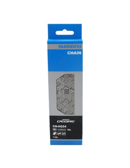 Kette 10 fach Shimano CNHG54 mit Kettennietstift - 116 Glieder