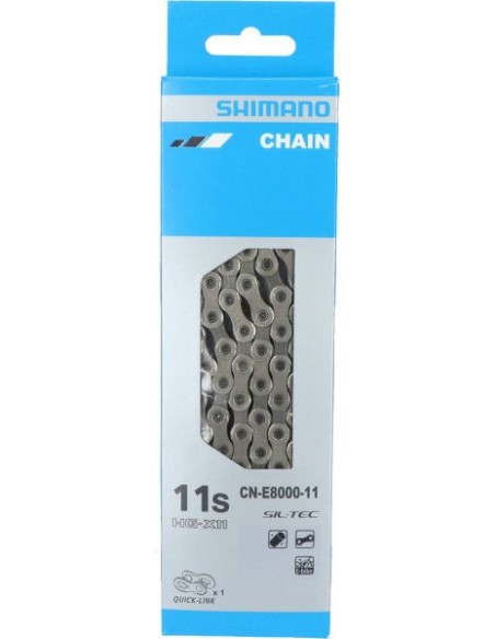 Kette 11 fach Shimano CN-E8000 E-bike mit Quick Link - 138 Glieder