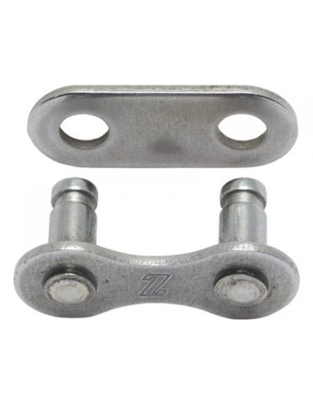 Verschlussglied KMC single speed Snap-On 1/2x1/8" Wide EPT - Silber (2 Stück)