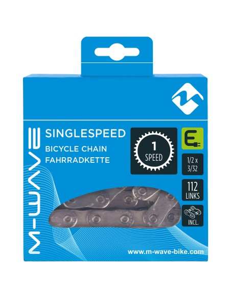Fahrradkette M-Wave Single Speed / Nabengetriebe E-Bike - 112 Glieder