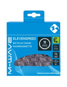 E-Bike-Kette 11 fach 1/2 x 11/128" 116 Glieder - inklusive Verschlussglied