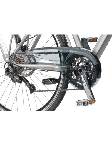 Kettenschutz Axa Scope 2 46-48z - Hellgrau mit Schwarzem Rand