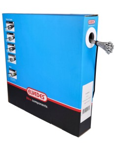 Schaltzug Innen Elvedes 2250 mm 31 Stränge Edelstahl Slick ø1,1 mm N-Nippel ø4,5×4,5 mm (Karton mit 50 Stück) - Silber