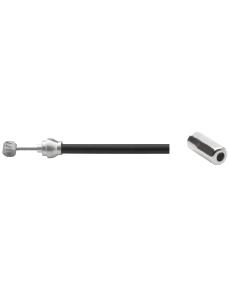 Bremszug Satz Elvedes 1700mm + 2000mm Galvanisiert mit T-Nippel - Schwarz