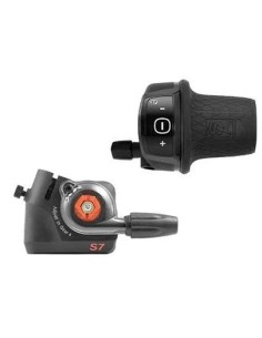 Drehgriffschalter 7 fach Sunrace mit Clickbox passend für SRAM S7