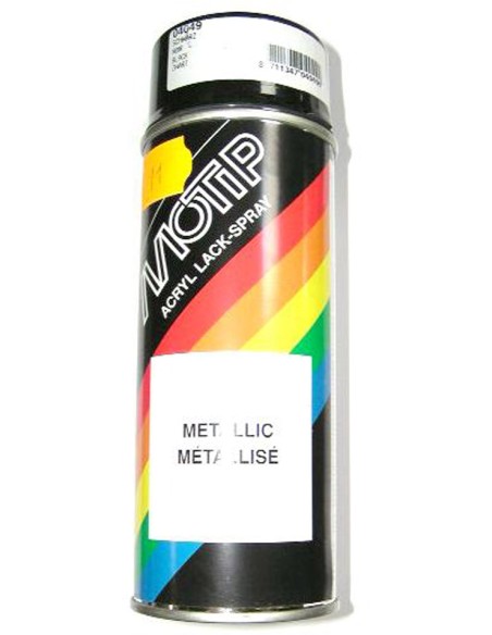 METALLIC SPRAY 400ml  SCHWARZ