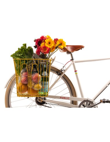 Fahrradkorb für vorne  Basil Memories Bottle 35 x 29 x 34 cm - Schwarz