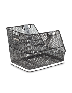 Fahrradkorb für Gepäckträger Basil Class 38 x 31 x 27 cm - Schwarz