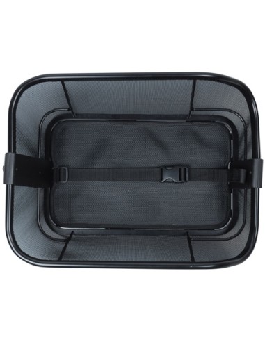 Fahrradkorb für Gepäckträger Basil Cento Tech Fiber WSL 21 Liter 46 x 34 x 25  cm - Solid Black