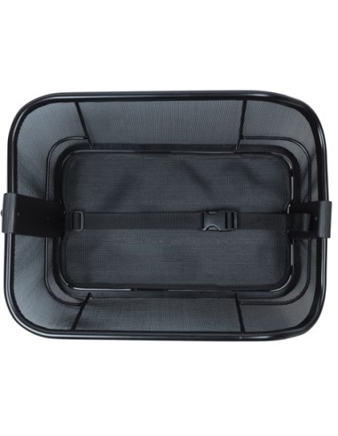 Fahrradkorb für Gepäckträger Basil Cento Tech Fiber WSL 21 Liter 46 x 34 x 25  cm - Solid Black
