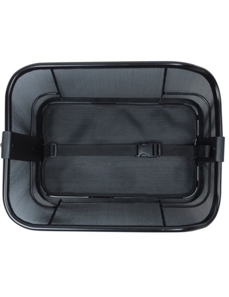 Fahrradkorb für Gepäckträger Basil Cento Tech Fiber WSL 21 Liter 46 x 34 x 25  cm - Solid Black